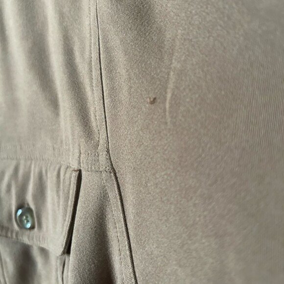 Islander Brown Collared Button Down Long Sleeve Shirt NWT 2X Plus Size READ - Picture 11 of 16